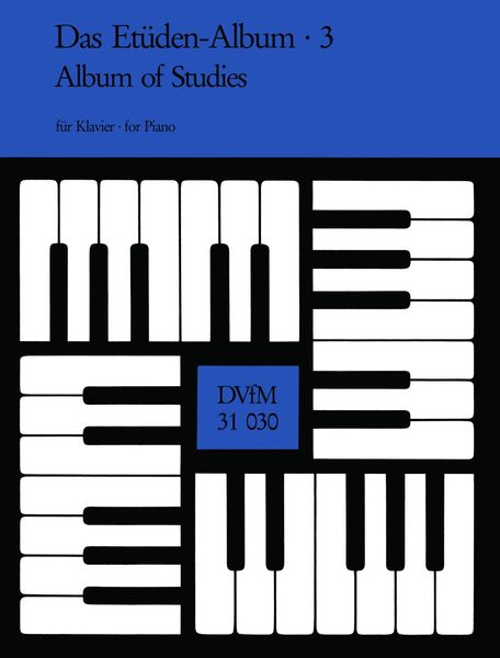 Etüden-Album : For Piano - Vol. 3.