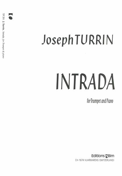 Intrada : For Trumpet (Bb Or C) and Piano.