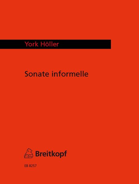 Sonate Informelle : For Piano (1968).