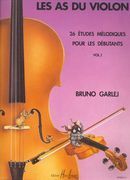 Les As Du Violon, Vol. 1 : 26 Etudes Mélodiques Pour Les Débutants.