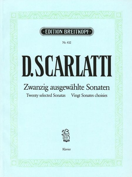 Zwanzig Ausgewählte Sonaten : For Piano / edited by Clara Schumann.