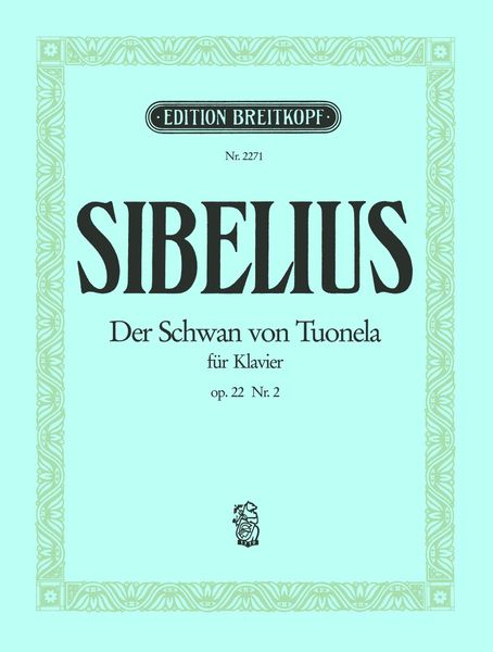 Schwan Von Tuonela, Op. 22 No. 2 : For Piano.