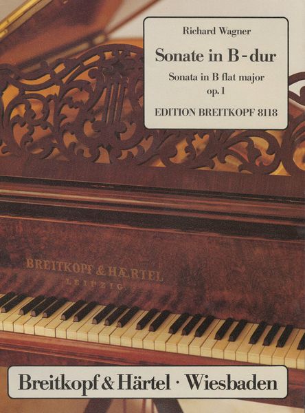Sonate B-Dur, Op. 1 : For Piano.