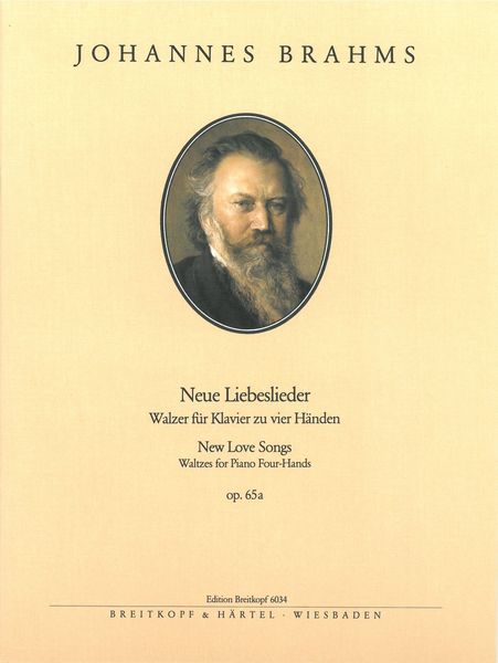 Neue Liebeslieder, Op. 65a : For Piano, Four Hands.