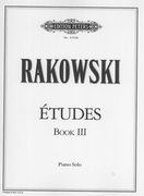 Etudes, Book III (Nos. 21-30) : For Piano.