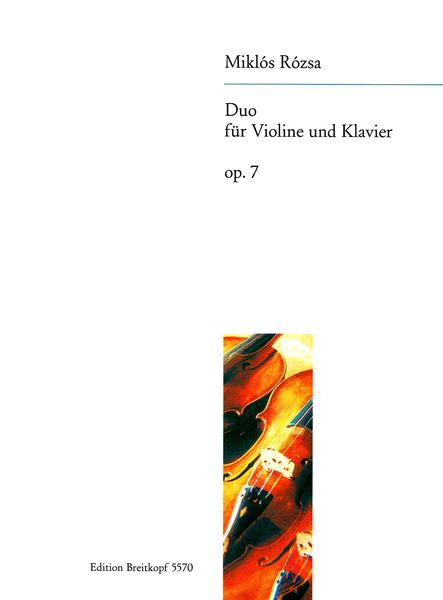 Duo, Op. 7 : For Violin and Piano (1931).