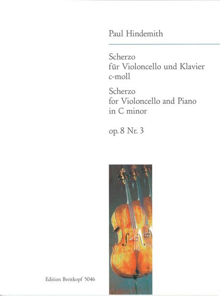 Scherzo C-Moll, Op. 8 No. 3 : For Cello and Piano.