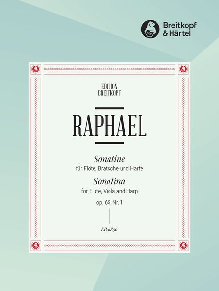 Sonatine, Op. 65 No. 1 : For Flute, Viola and Harp.