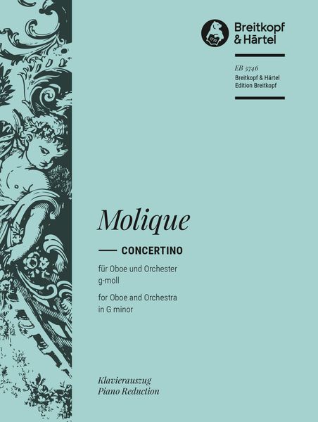 Concertino G-Moll : For Oboe and Orchestra - Piano reduction.