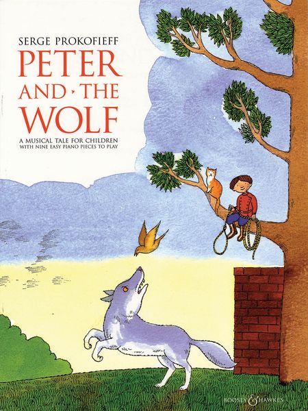 Peter and The Wolf (Prokofiev) : For Easy Piano.