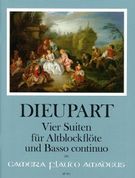 Vier Suiten : Für Altblockflöte Und Basso Continuo / Edited By Winfried Michel.