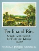 Sonata Sentimentale, Op. 169 : For Flute And Piano / Edited By Bernhard Päuler.