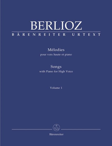 Melodies, Vol. 1 : Pour Voix Haute Et Piano / edited by Ian Rumbold.