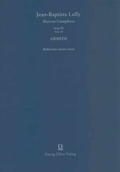 Armide : Tragedie En Musique / edited by Lois Rosow.