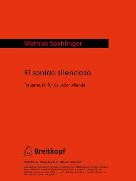 Sonido Silencio : For Seven Women's Voices and Tape.