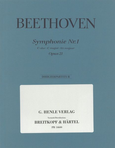 Symphonie Nr. 1 C-Dur, Op. 21.