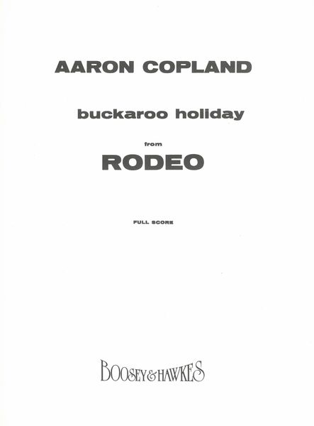 Buckaroo Holiday (From Rodeo).