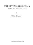 Seven Ages of Man : Flute, Oboe, Clarinet, Horn, Bassoon, Optional Narrator.