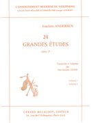 24 Grandes Etudes, Vol. 2 : For Saxophone.