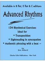 Advanced Rhythms : Volumes 1 and 2 Complete For Eb Instruments.