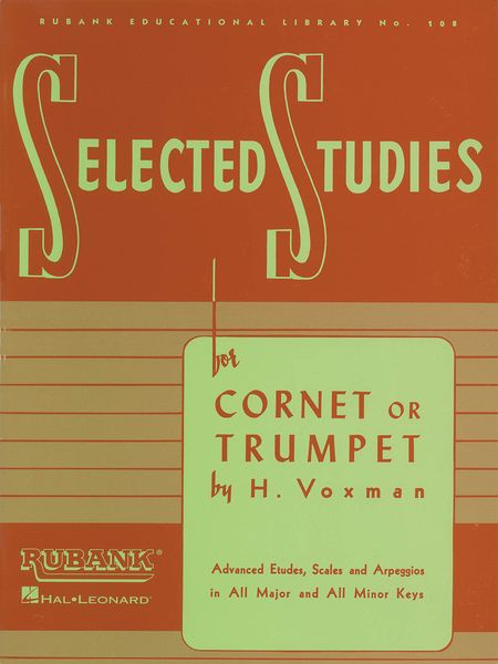 Selected Studies : For Cornet Or Trumpet.