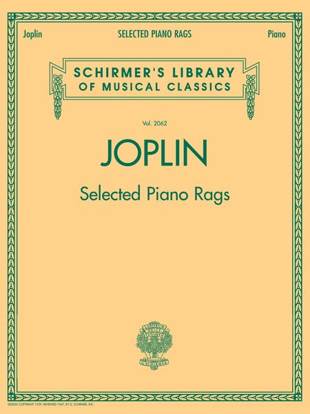 Selected Piano Rags.