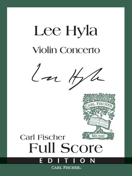 Violin Concerto.