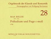 Präludium Und Fuge C-Moll, Ohne Opus / Edited By Wolfgang Stockmeier.
