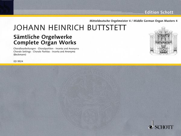 Sämtliche Orgelwerke (Part 2) / edited by Klaus Beckmann.