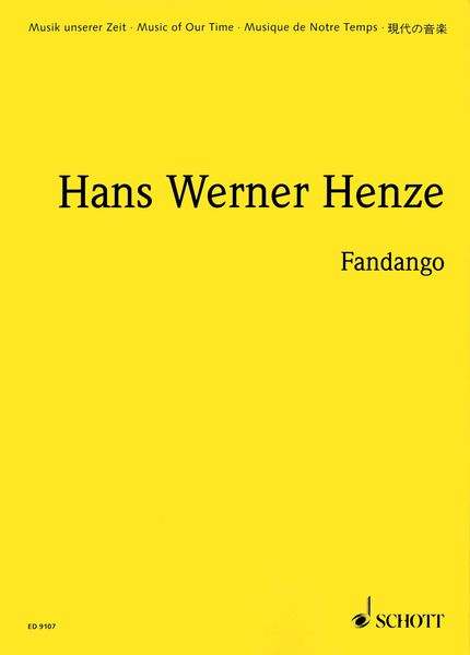 Fandango : For Orchestra (1992).