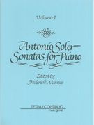 Sonatas, Vol. 1 : For Piano (Marvin).