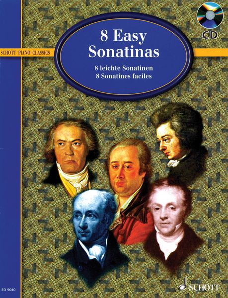 8 Easy Sonatinas / edited by Wilhelm Ohmen and Hans-Günter Heumann.