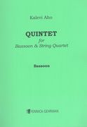 Quintet : For Bassoon and String Quartet (1977).