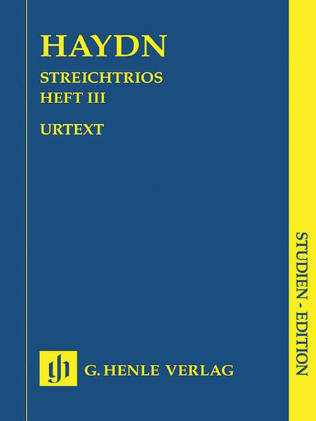 Streichtrios, Heft III / Edited By Bruce C. Macintyre And Barry S. Brook.