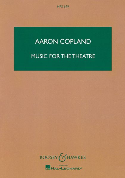 Music For The Theatre : Suite In Five Parts For Small Orchestra.