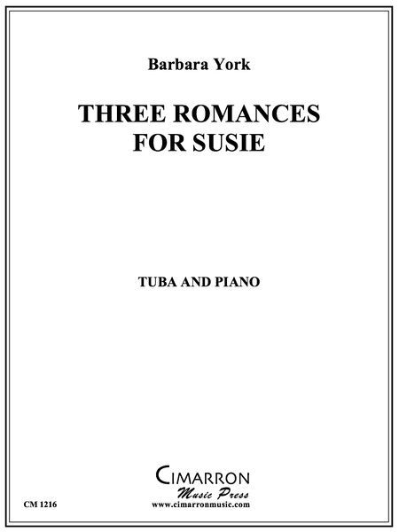 Three Romances For Susie : For Tuba and Piano.