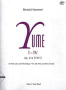 Yume (Dream Vision) I-IV, Op. 41a : For Flute and Piano.