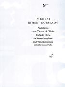 Variations On A Theme Of Glinka : For Orchestra / arranged by Samuel Adler.