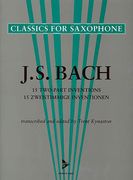 15 Two-Part Inventions : For Two Saxophones With The Same Tuning / transcribed by Trent Kynaston.