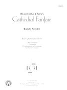 Cathedral Fanfare : For Brass Quartet.