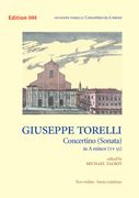 Concertino (Sonata) In A Minor (TV 51) : For Two Violins And Basso Continuo / Ed. Michael Talbot.