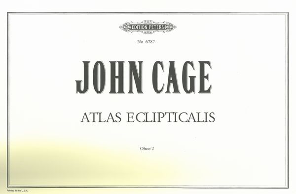 Atlas Eclipticalis : Oboe 2 Part.