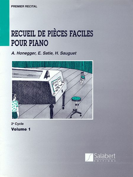 Recueil De Pieces Faciles Pour Piano : 2er Cycle, Vol. 1.