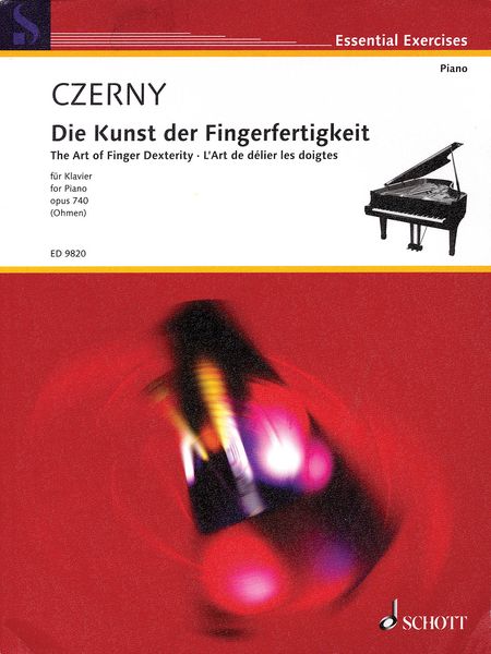 Kunst der Fingerfertigkeit (The Art of Finger Dexterity), Op. 74 : For Piano / Ed. Wilhelm Ohmen.