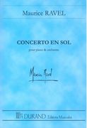 Concerto In G Major : For Piano and Orchestra.