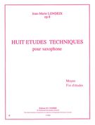 8 Etudes Techniques : For Saxophone.