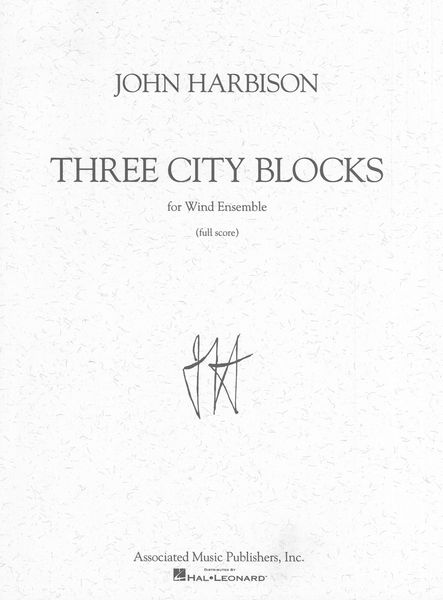 Three City Blocks : For Wind Ensemble.