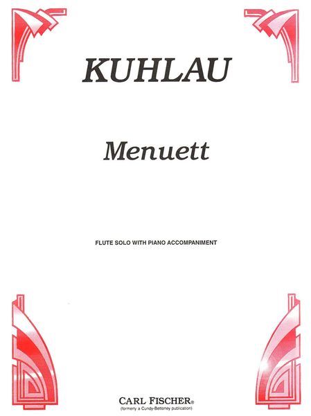 Menuett : For Flute.