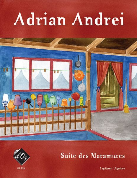 Suite Des Maramures : For Three Guitars (2001). Intermediaire.