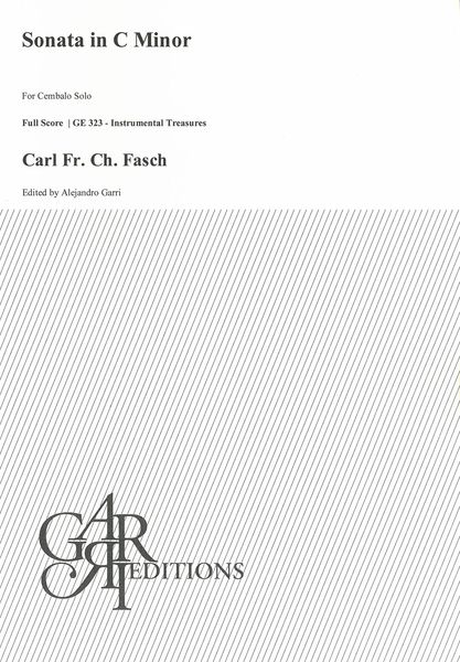 Sonata In C Minor : For Cembalo Solo / edited by Alejandro Garri.